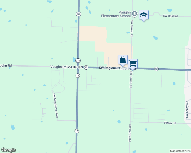 map of restaurants, bars, coffee shops, grocery stores, and more near 7800 Southwest Blue Jay Lane in Bentonville