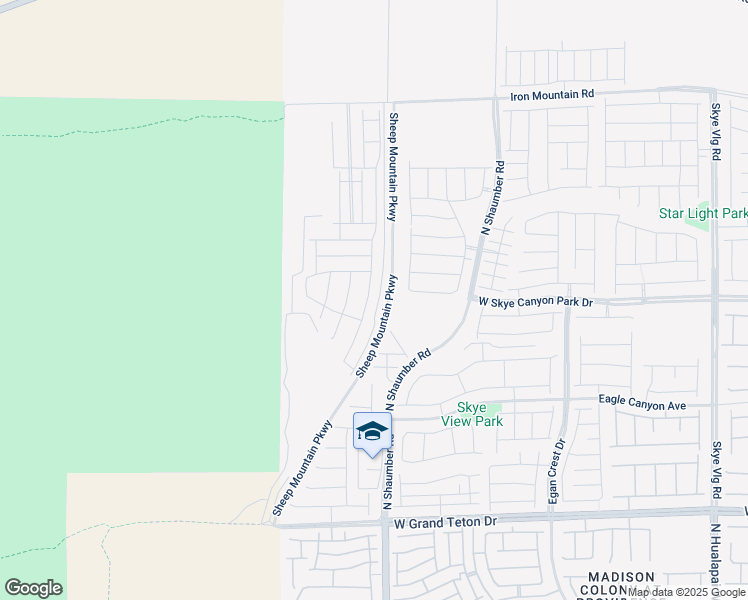 map of restaurants, bars, coffee shops, grocery stores, and more near 8384 Vanhoy Creek Street in Las Vegas