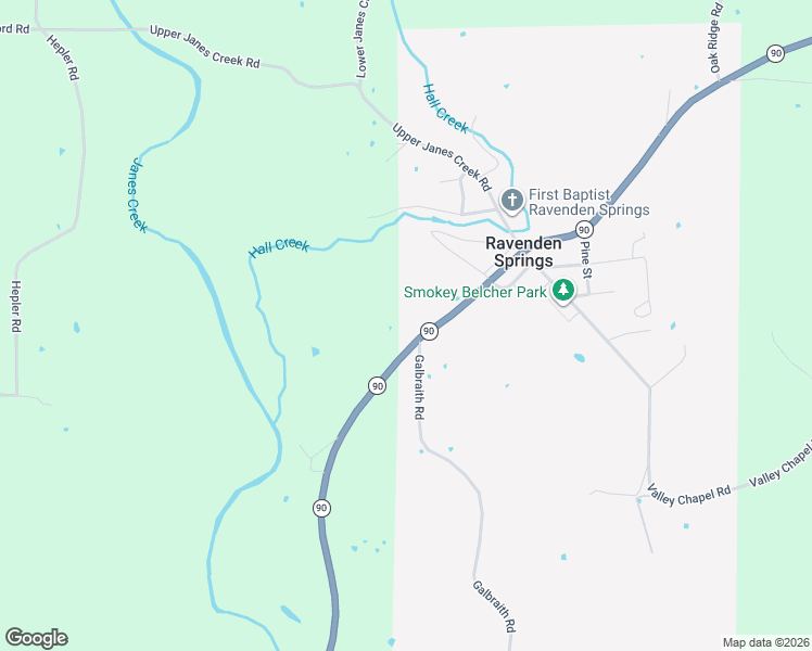 map of restaurants, bars, coffee shops, grocery stores, and more near 19701 Maple in Ravenden Springs