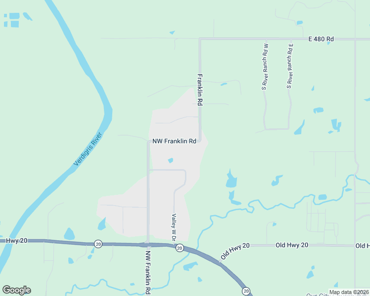 map of restaurants, bars, coffee shops, grocery stores, and more near 20645 East Green Country Drive in Claremore
