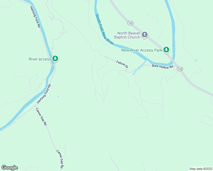 map of restaurants, bars, coffee shops, grocery stores, and more near 201 Eagles Nest Trail in West Jefferson