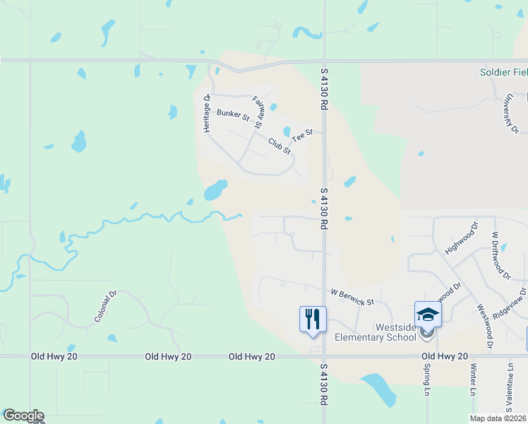 map of restaurants, bars, coffee shops, grocery stores, and more near 3310 Harbour Town Place in Claremore