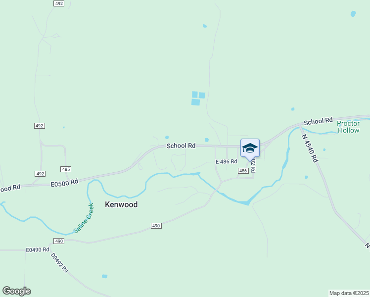 South 498 Road, Salina OK Walk Score