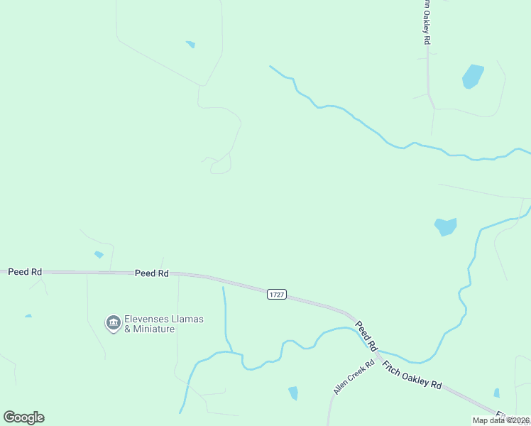 map of restaurants, bars, coffee shops, grocery stores, and more near 2081 Peed Road in Rougemont