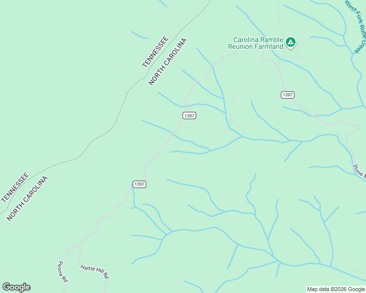 map of restaurants, bars, coffee shops, grocery stores, and more near 1951 Stone Mountain Road in Vilas