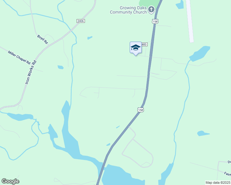 map of restaurants, bars, coffee shops, grocery stores, and more near 230 Link Road in Reidsville