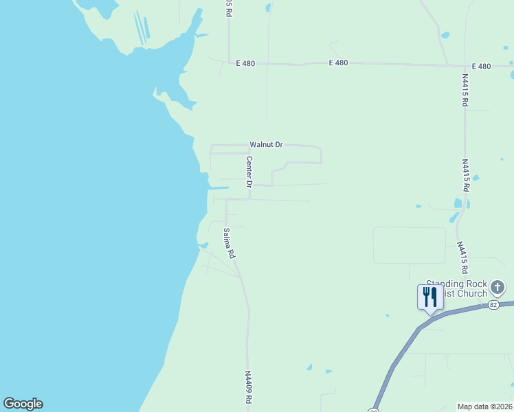 map of restaurants, bars, coffee shops, grocery stores, and more near 106 Elm Drive in Salina
