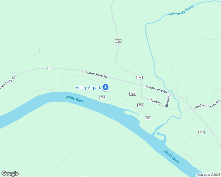 map of restaurants, bars, coffee shops, grocery stores, and more near 330 County Road 706 in Cotter