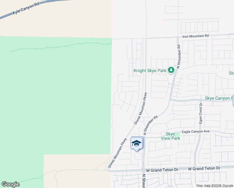 map of restaurants, bars, coffee shops, grocery stores, and more near 8465 Seabright Street in Las Vegas