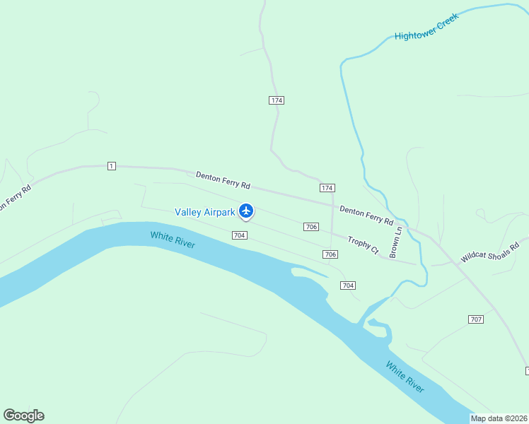 map of restaurants, bars, coffee shops, grocery stores, and more near 213 Valley Airport Place in Cotter