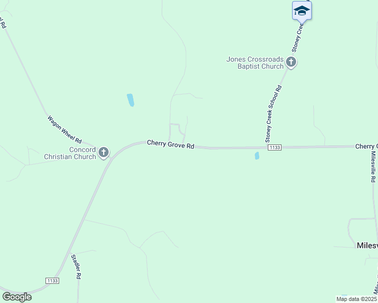 map of restaurants, bars, coffee shops, grocery stores, and more near 4471 Cherry Grove Road in Elon