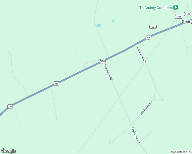 map of restaurants, bars, coffee shops, grocery stores, and more near 5710 U.S. 258 in Rich Square