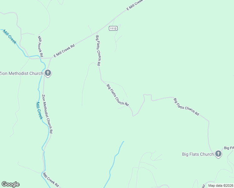 map of restaurants, bars, coffee shops, grocery stores, and more near 3724 Big Flatts Church Road in Fleetwood