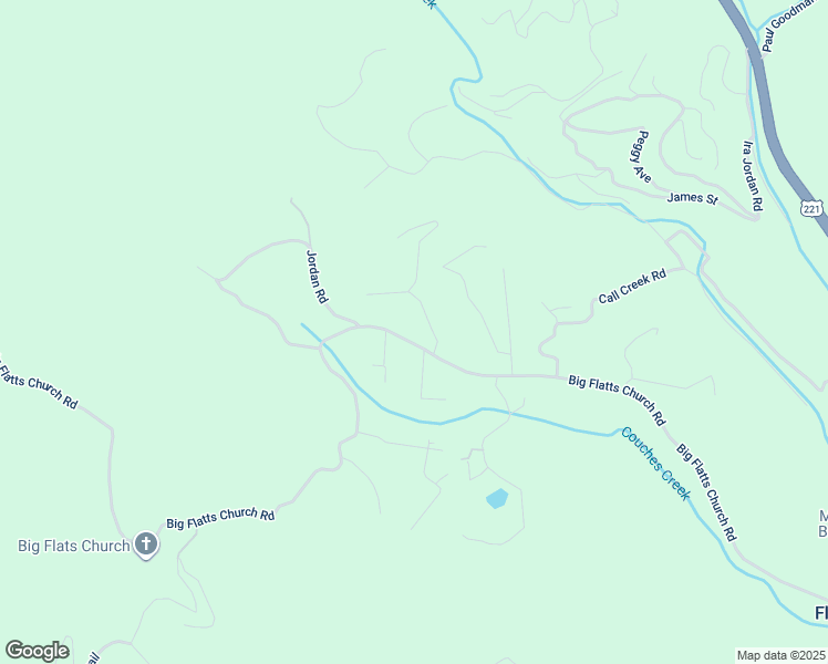 map of restaurants, bars, coffee shops, grocery stores, and more near 1352 Big Flatts Church Road in Fleetwood