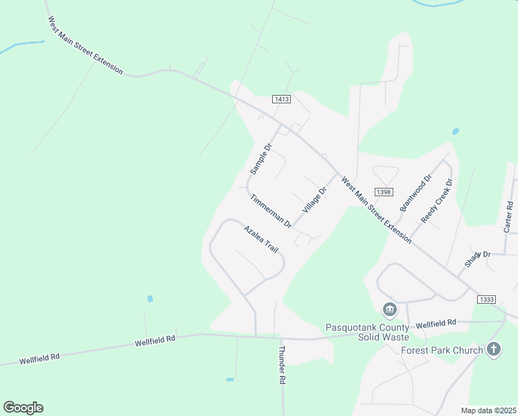 map of restaurants, bars, coffee shops, grocery stores, and more near 4013 Timmerman Drive in Elizabeth City