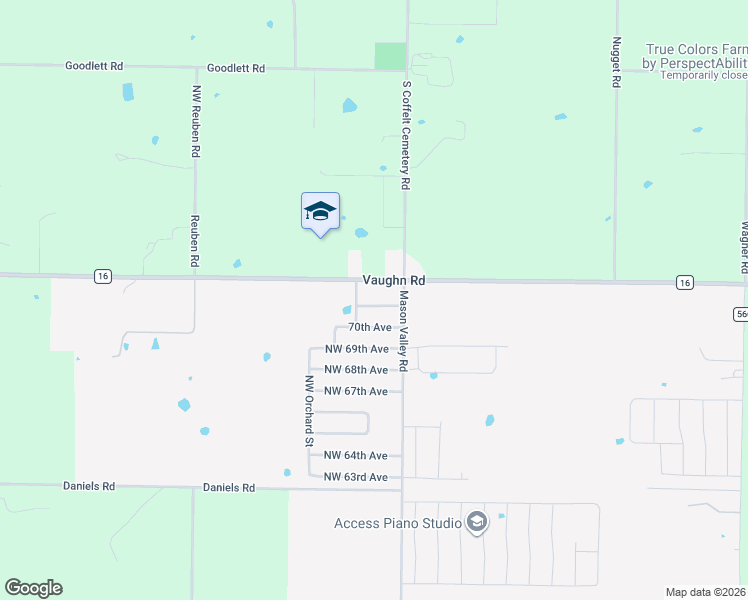 map of restaurants, bars, coffee shops, grocery stores, and more near 724 Northwest 71st Avenue in Bentonville