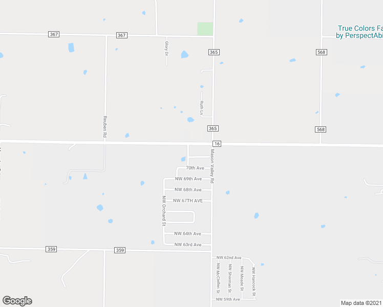 map of restaurants, bars, coffee shops, grocery stores, and more near 724 Northwest 71st Avenue in Bentonville