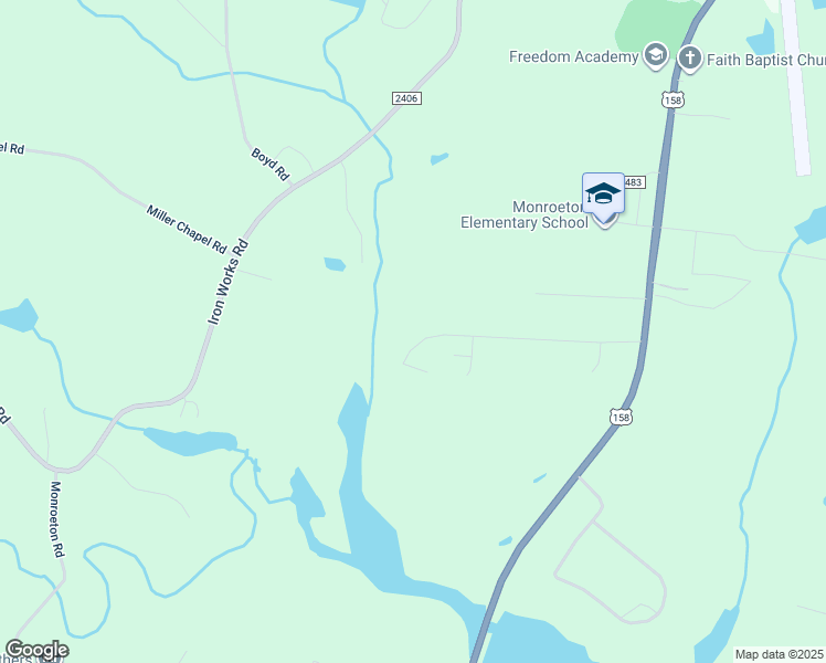 map of restaurants, bars, coffee shops, grocery stores, and more near 361 Link Road in Reidsville