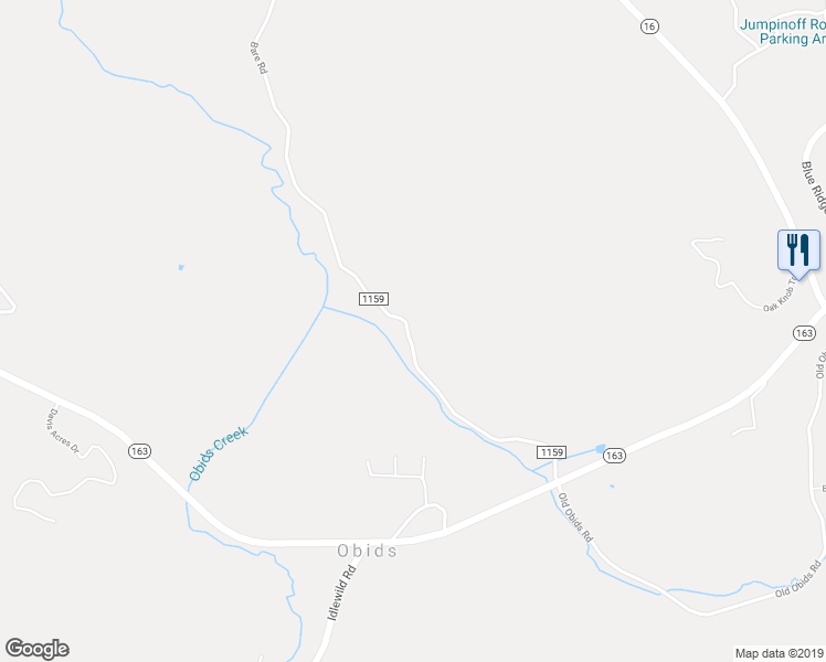 map of restaurants, bars, coffee shops, grocery stores, and more near 1451 Bare Road in West Jefferson
