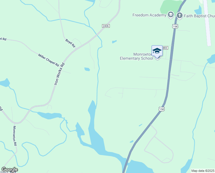 map of restaurants, bars, coffee shops, grocery stores, and more near 361 Link Road in Reidsville