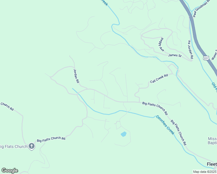 map of restaurants, bars, coffee shops, grocery stores, and more near 184 Big Flats Moretz Road in Fleetwood