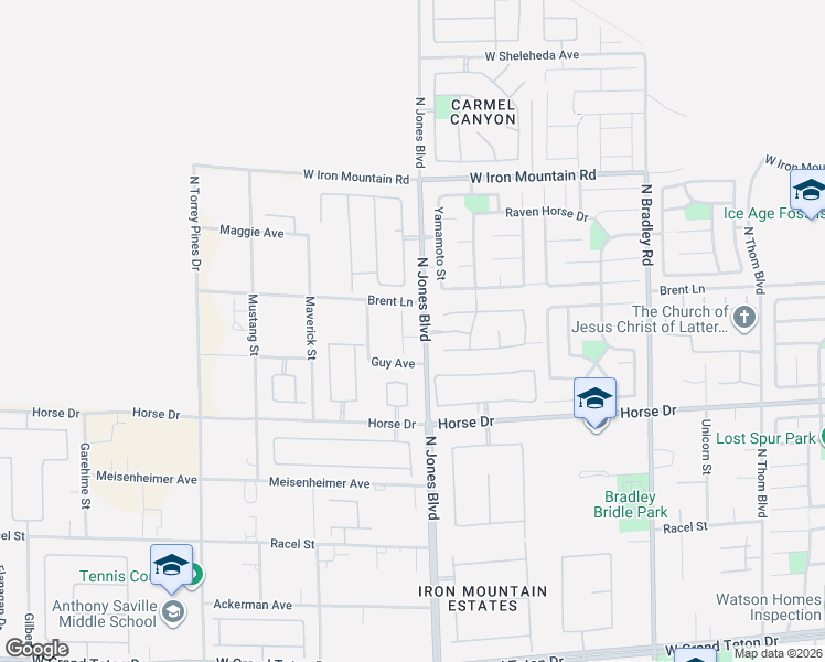 map of restaurants, bars, coffee shops, grocery stores, and more near 6120 Canova Dossi Avenue in Las Vegas