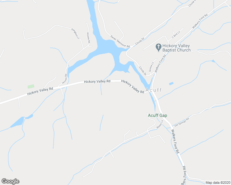 map of restaurants, bars, coffee shops, grocery stores, and more near 158 Hickory Valley Road in Maynardville