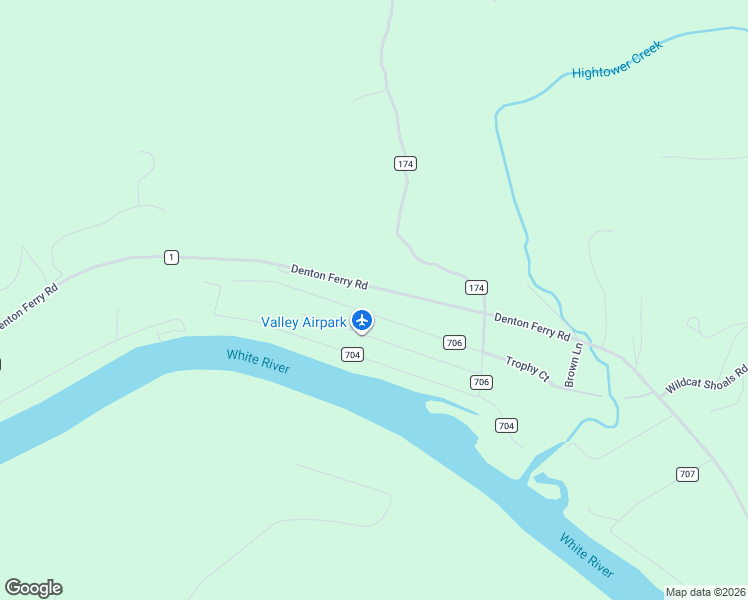 map of restaurants, bars, coffee shops, grocery stores, and more near 330 County Road 706 in Cotter