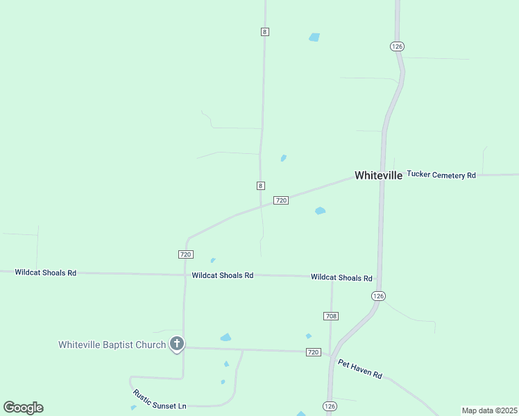 map of restaurants, bars, coffee shops, grocery stores, and more near 1118 County Road 720 in Gassville
