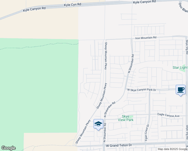 map of restaurants, bars, coffee shops, grocery stores, and more near 10781 Alamino Avenue in Las Vegas