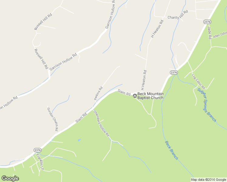 map of restaurants, bars, coffee shops, grocery stores, and more near State Highway 2376 in Elizabethton