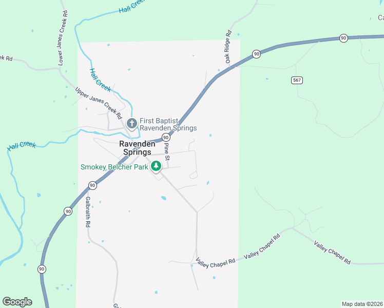 map of restaurants, bars, coffee shops, grocery stores, and more near 186 Elm Street in Ravenden Springs