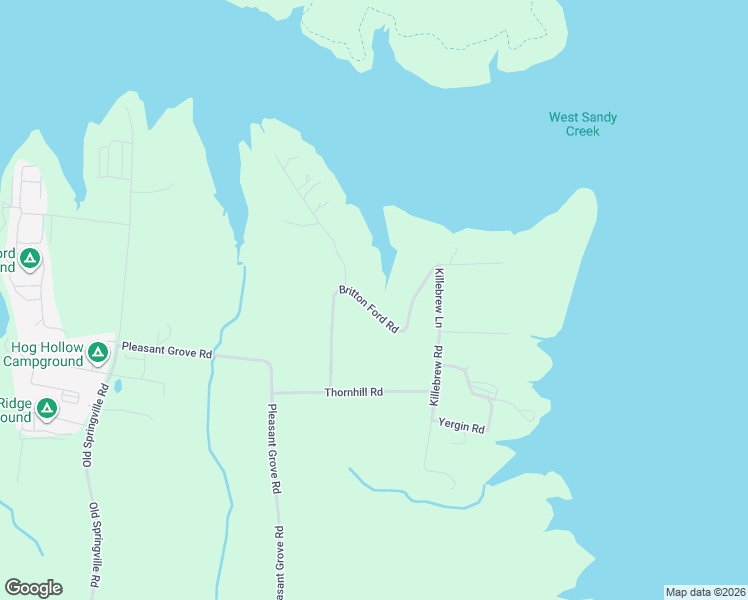 map of restaurants, bars, coffee shops, grocery stores, and more near 365 Britton Ford Road in Henry