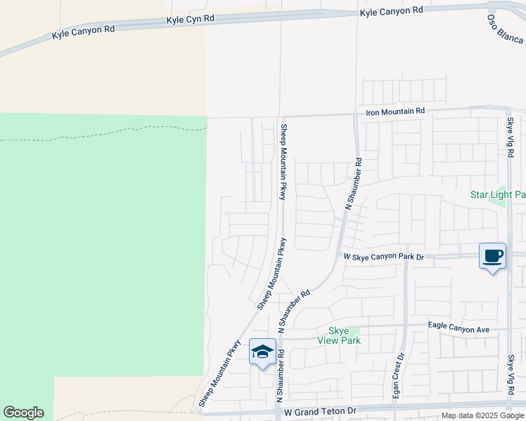 map of restaurants, bars, coffee shops, grocery stores, and more near 10740 Alamino Avenue in Las Vegas