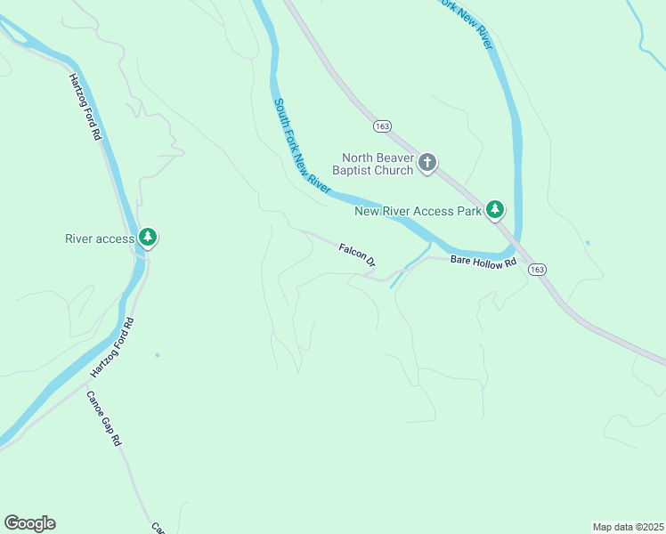 map of restaurants, bars, coffee shops, grocery stores, and more near 176 Old Cardinal Lane in West Jefferson