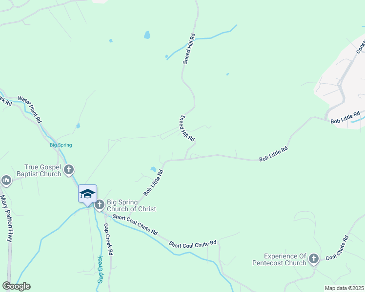 map of restaurants, bars, coffee shops, grocery stores, and more near 360 Sneed Hill Road in Elizabethton