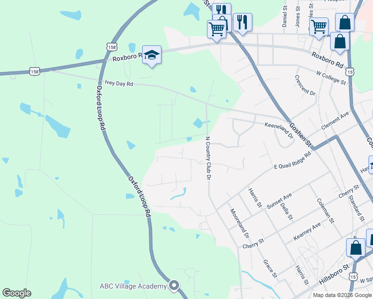Walk Score Detail Map
