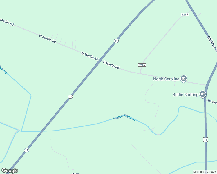 map of restaurants, bars, coffee shops, grocery stores, and more near in Ahoskie