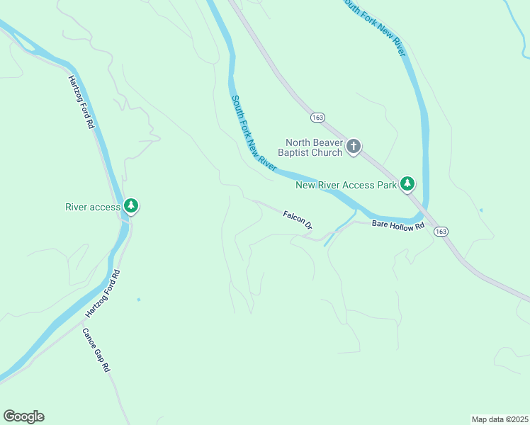 map of restaurants, bars, coffee shops, grocery stores, and more near 152 Partridge Trail in West Jefferson