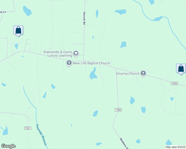 map of restaurants, bars, coffee shops, grocery stores, and more near 2494 Vicksboro Road in Henderson