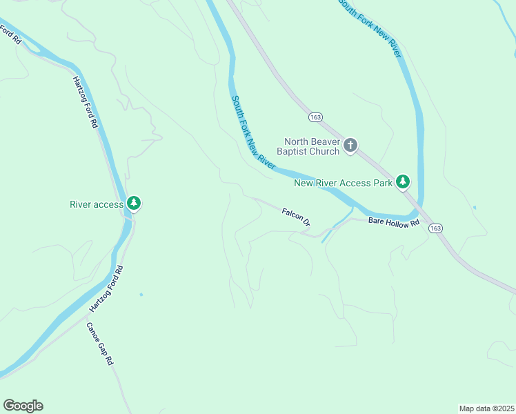 map of restaurants, bars, coffee shops, grocery stores, and more near 620 Falcon Drive in West Jefferson