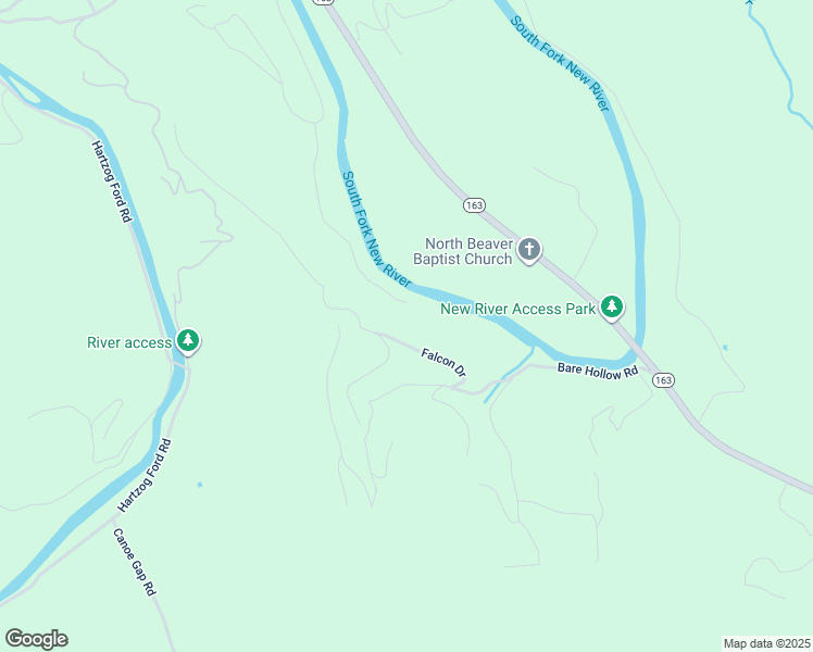 map of restaurants, bars, coffee shops, grocery stores, and more near 550 Falcon Drive in West Jefferson