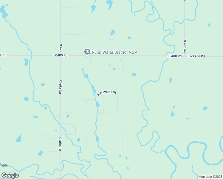 map of restaurants, bars, coffee shops, grocery stores, and more near 321 Sun Prairie Street in Pryor