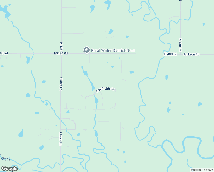 map of restaurants, bars, coffee shops, grocery stores, and more near 321 Sun Prairie Street in Pryor