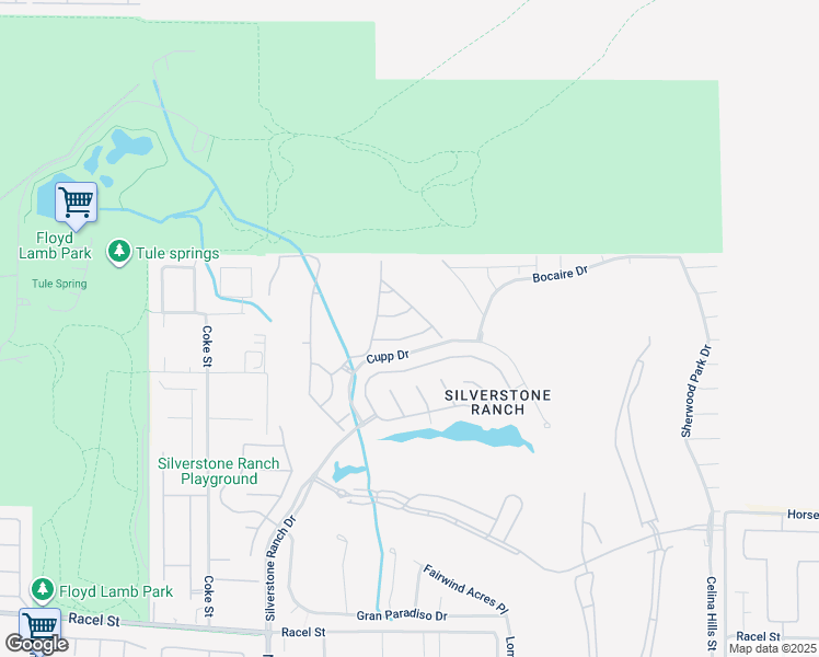 map of restaurants, bars, coffee shops, grocery stores, and more near 7352 Ravines Avenue in Las Vegas