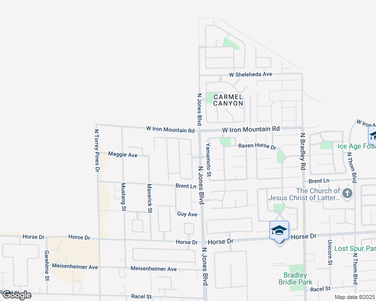 map of restaurants, bars, coffee shops, grocery stores, and more near 8705 Purple Wisteria Street in Las Vegas