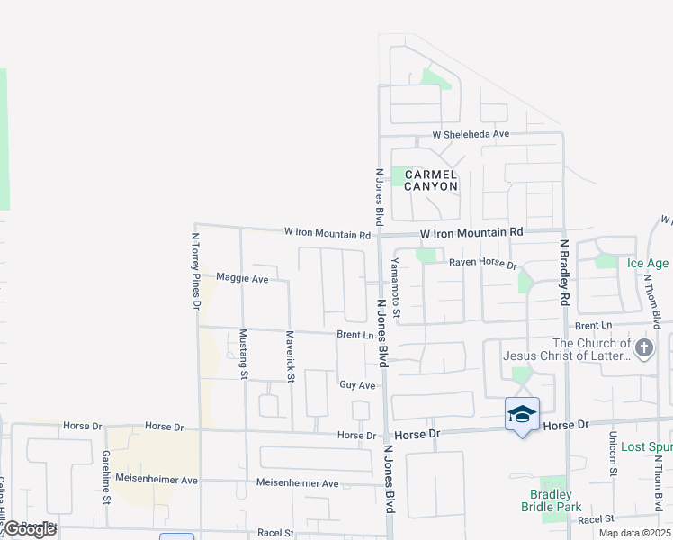 map of restaurants, bars, coffee shops, grocery stores, and more near 8705 Lavender Ridge Street in Las Vegas