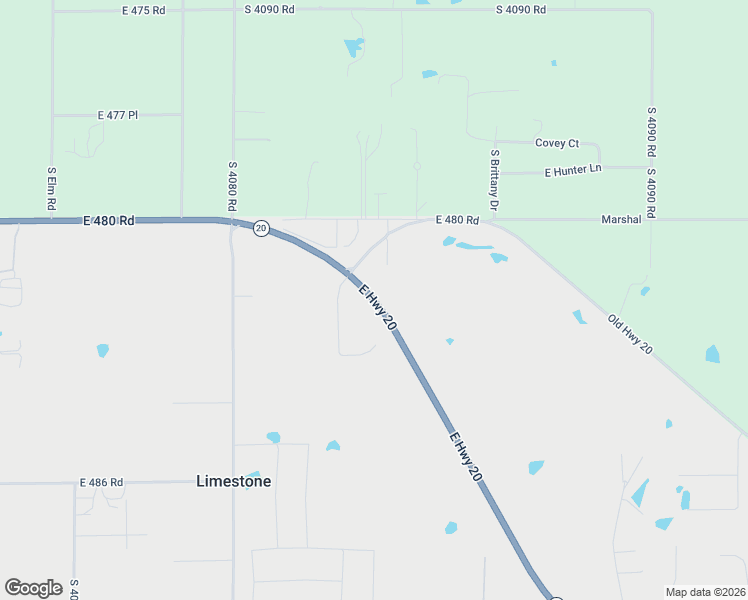 map of restaurants, bars, coffee shops, grocery stores, and more near 20040 Manor Court in Claremore