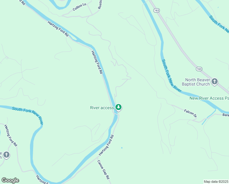 map of restaurants, bars, coffee shops, grocery stores, and more near 3305 Hartzog Ford Road in West Jefferson