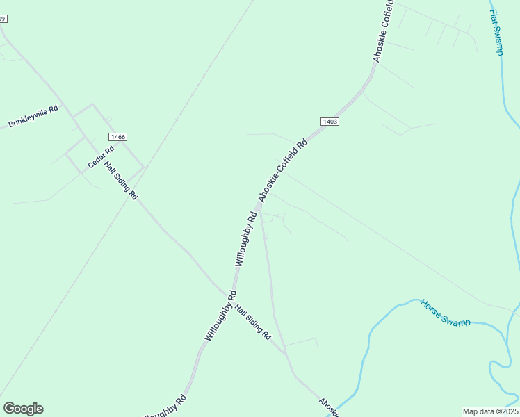 map of restaurants, bars, coffee shops, grocery stores, and more near 506 Ahoskie-Cofield Road in Ahoskie
